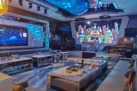 伊春夜场KTV舞台 绽放青春梦想光芒